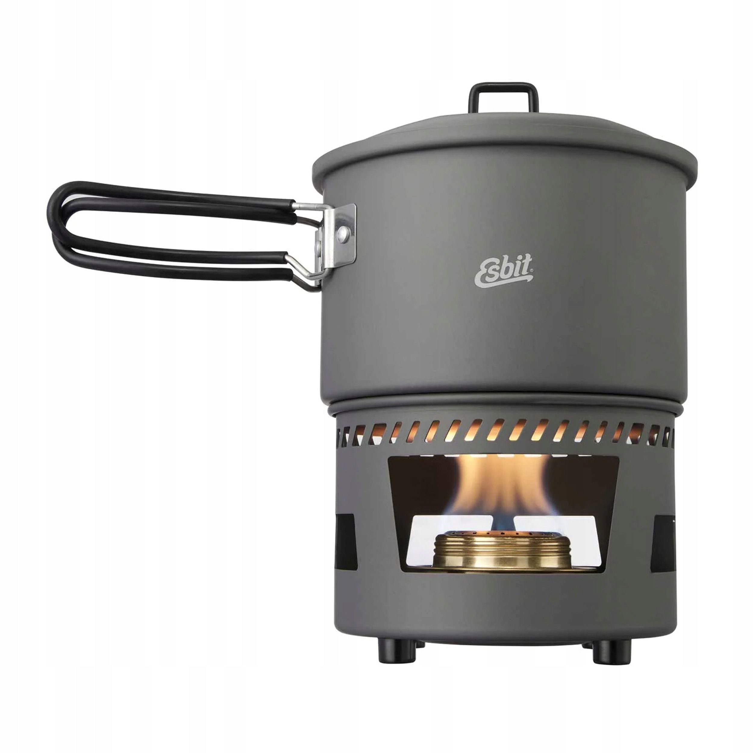 Turistický vařič Esbit Alcohol Burner Cookset Aluminium