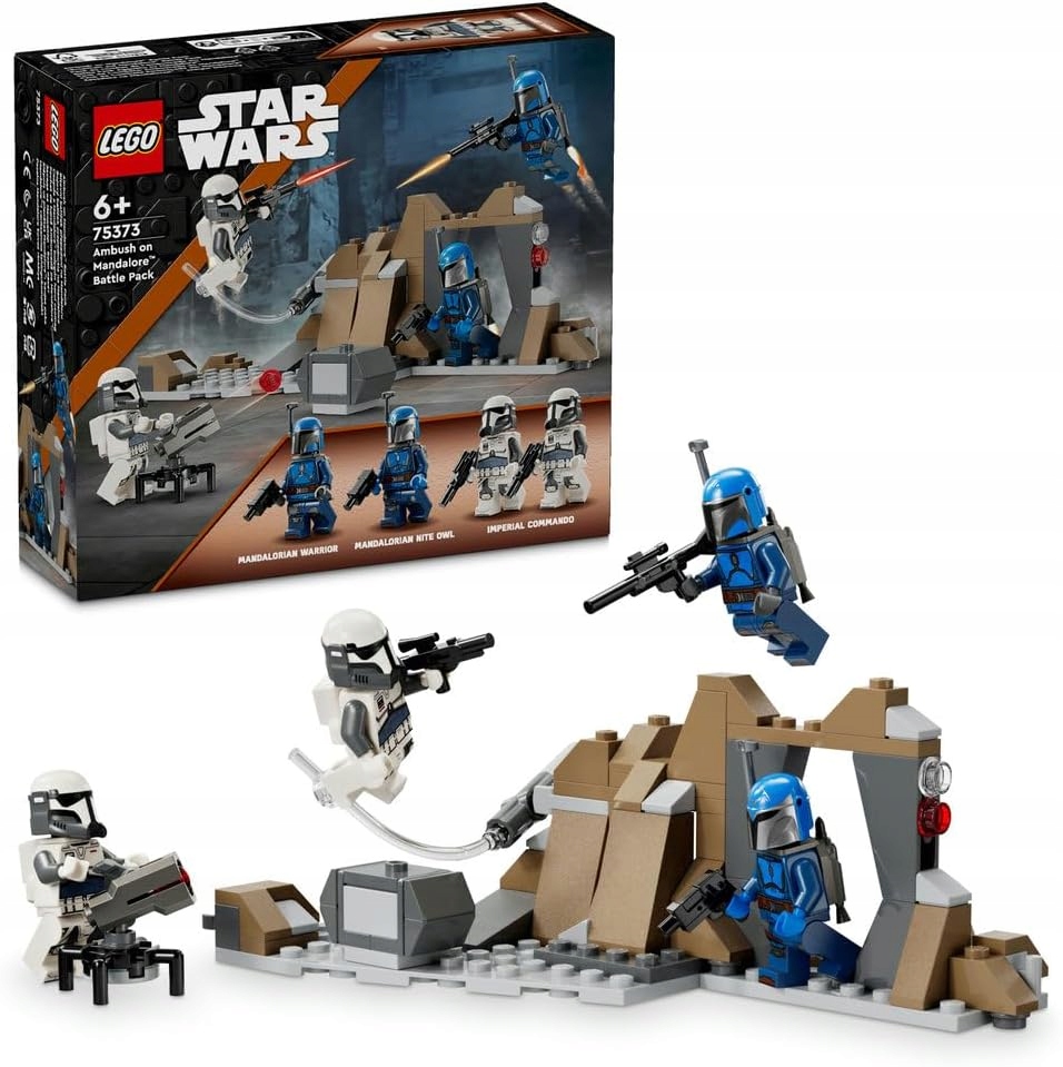 Lego Star Wars: The Mandalorian Přepadení na Mandaloru bojová sada