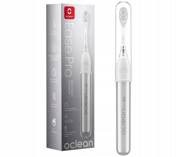 Szczoteczka soniczna Oclean Ease Pro Srebrna Akumulatorowa