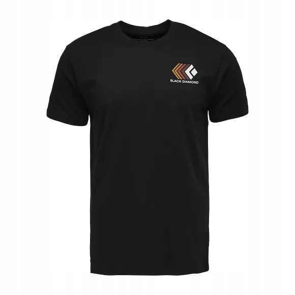 Koszulka męska Black Diamond Faded Tee Black [Rozmiar XL]