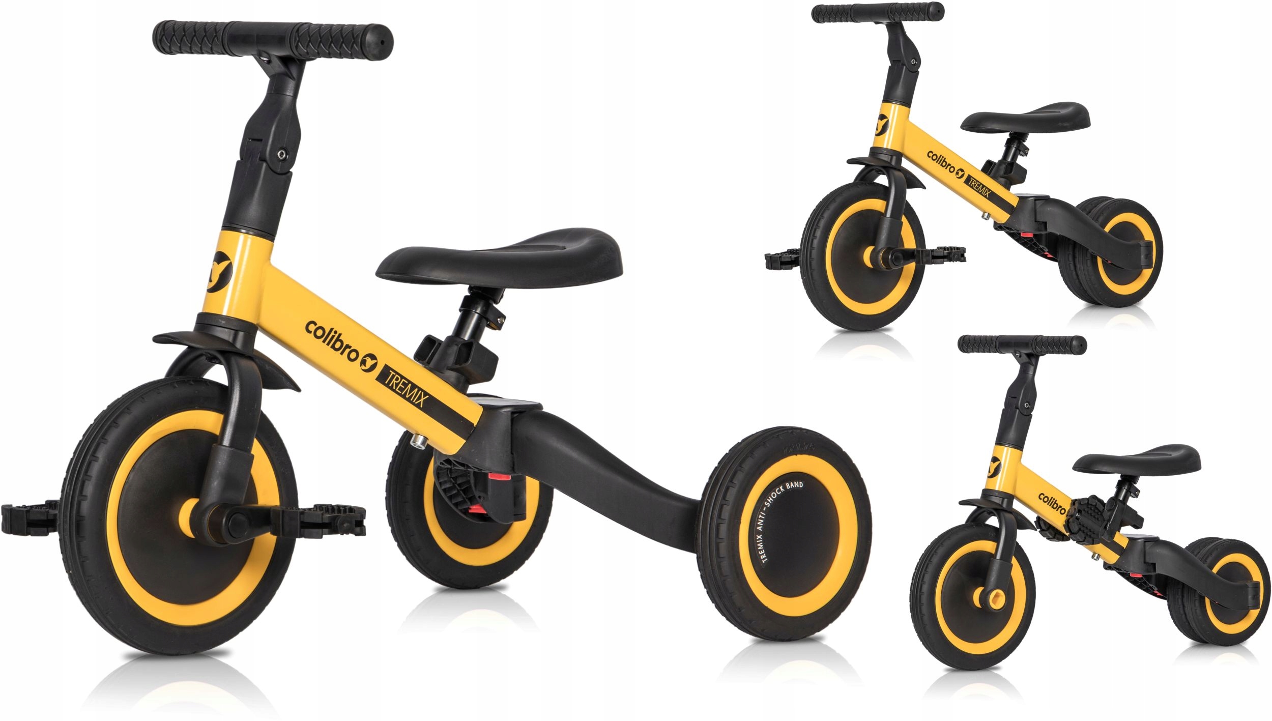 Rowerek biegowy jeździk dla dzieci Tremix 4w1