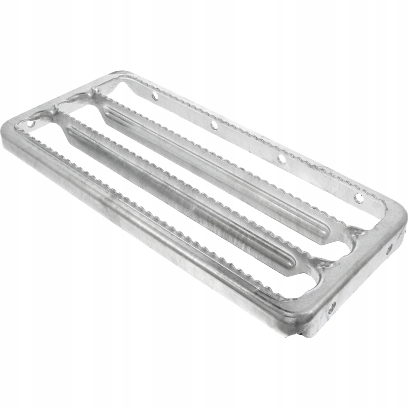 Оцинкованная металлическая ступень 340x160x30mm