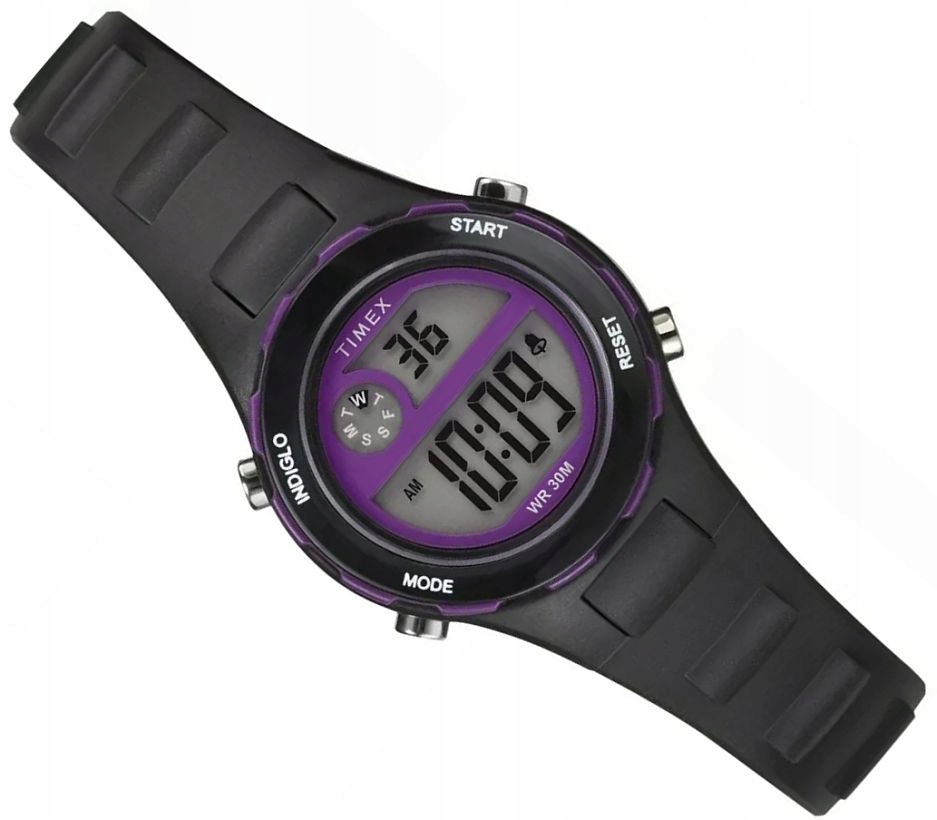 Digitální Hodinky S Podsvícením Indiglo Pro Dítě Timex TW2W92300 Ø27 mm