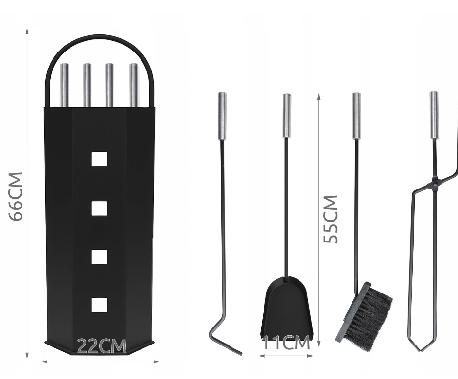 Przybory Kominkowe Akcesoria do Pieca Kominka 5w1 Rodzaj inne