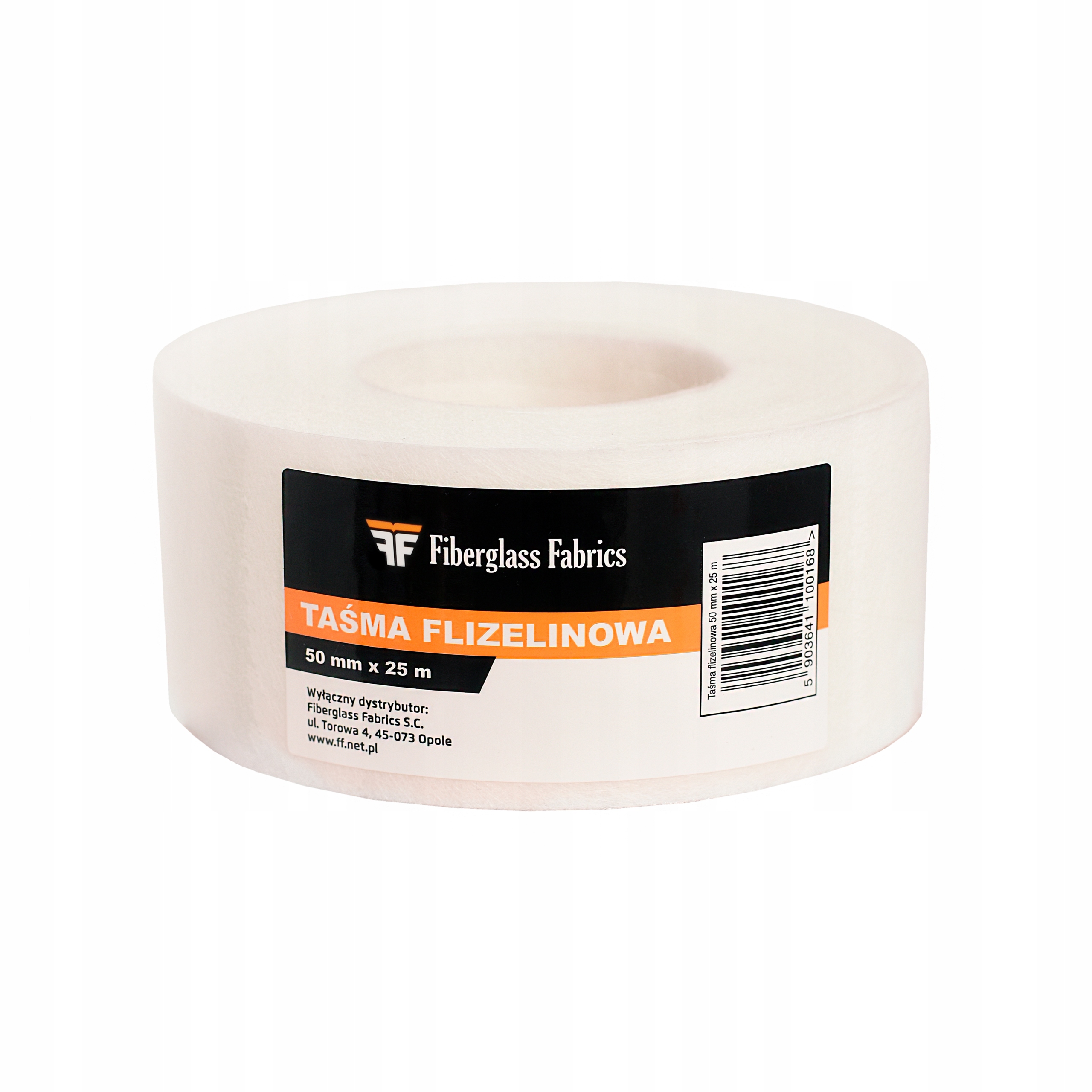 

Taśma Flizelina z włókna szklanego 50mm x 25m