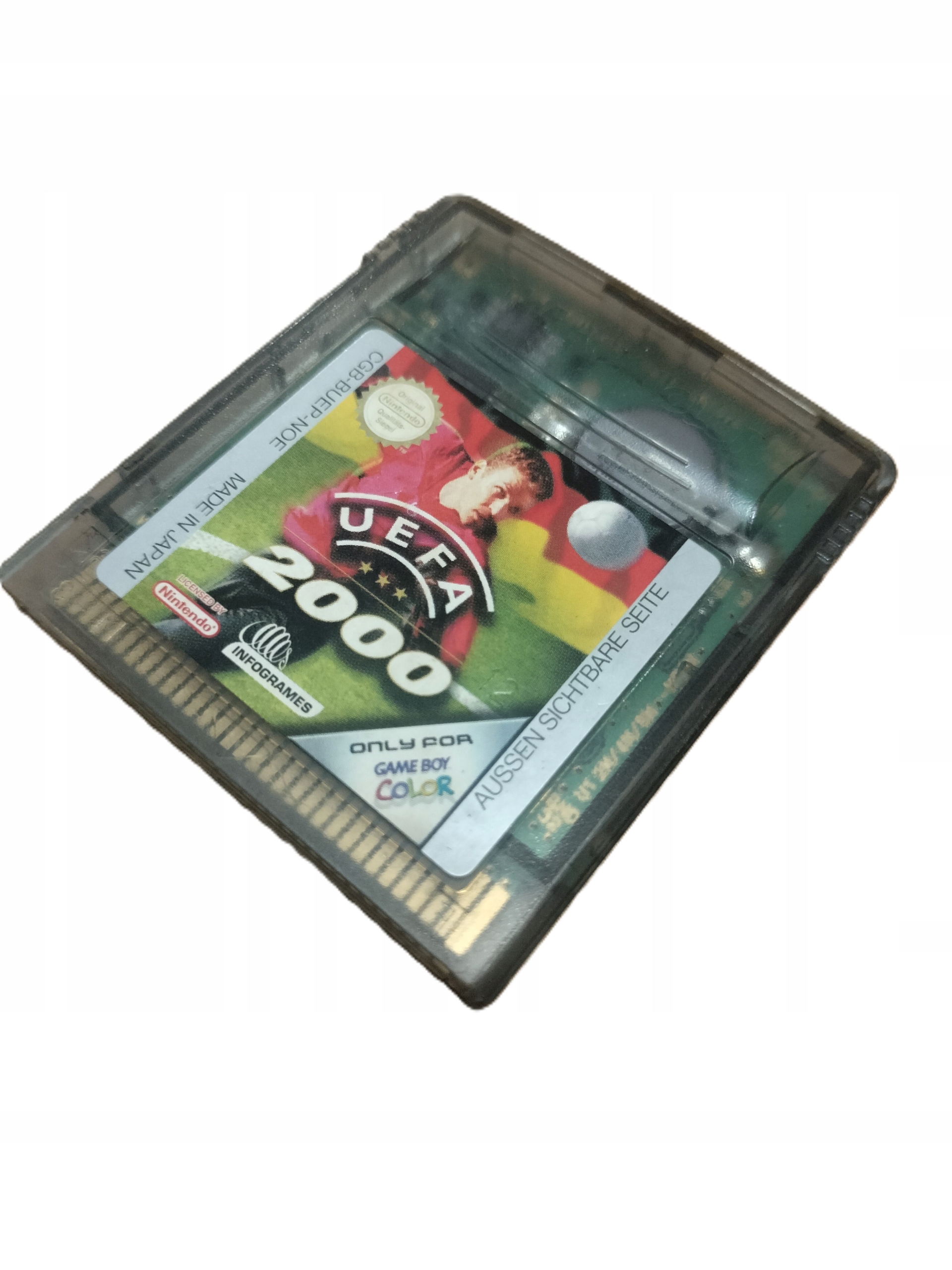 Uefa 2000 Nintendo Game Boy Color pudełkowa