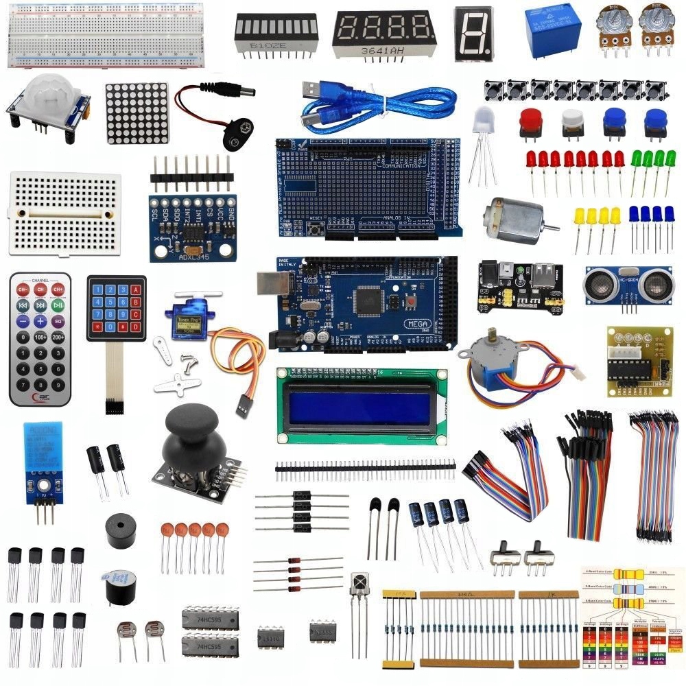 Startovací sada Stem pro Arduino s motorem a systémem Mega2560