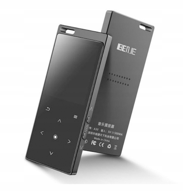 Přehrávač Benjie M3 Bluetooth 64 Gb MP4 MP3 Rádio Fm Diktafon E-kniha