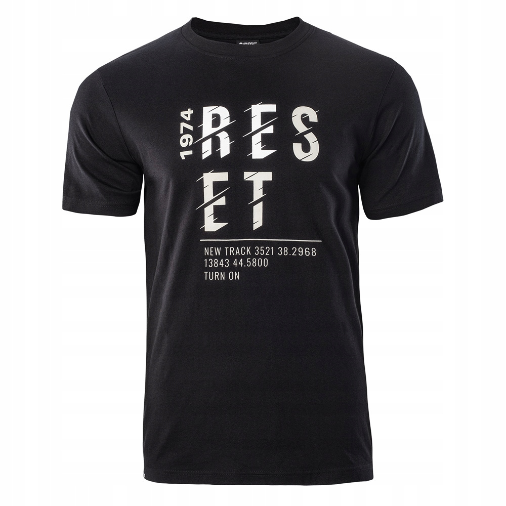 

Koszulka Męska Bawełna T-shirt Hi-tec Rimo bk L