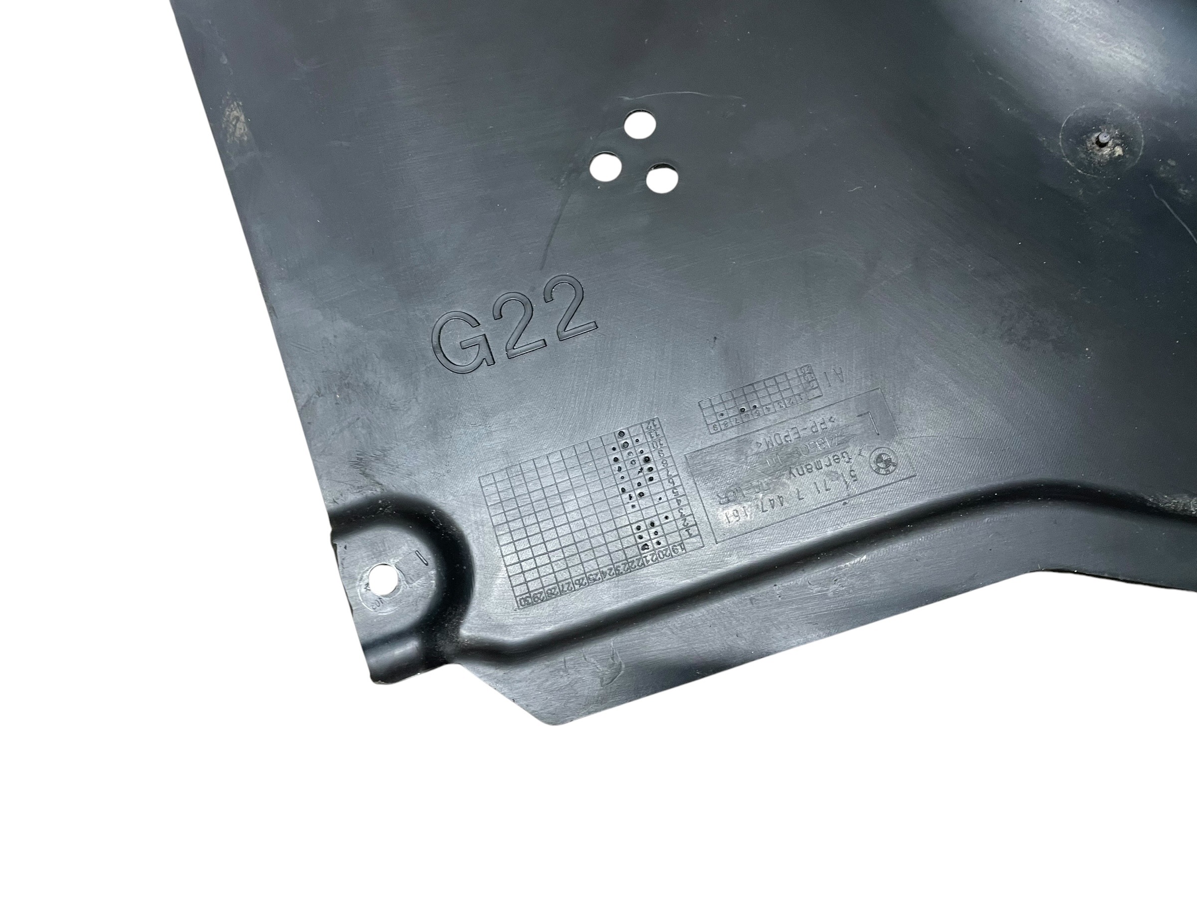 mudguard front left KOMPLET BMW 4 G22 M440