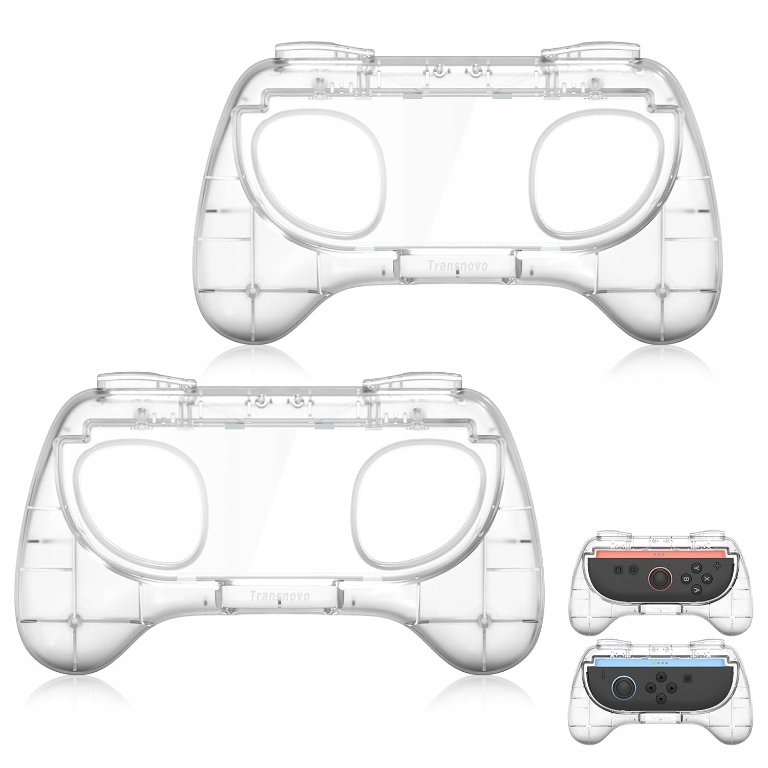 Uchwyty Joy-Con do Nintendo Switch 2 | 2 szt. | Ergonomiczne | TRANSNOVO