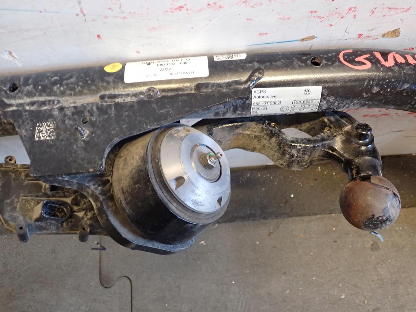 towing VW GOLF VIII 2020- KOMBI 5H9803881D