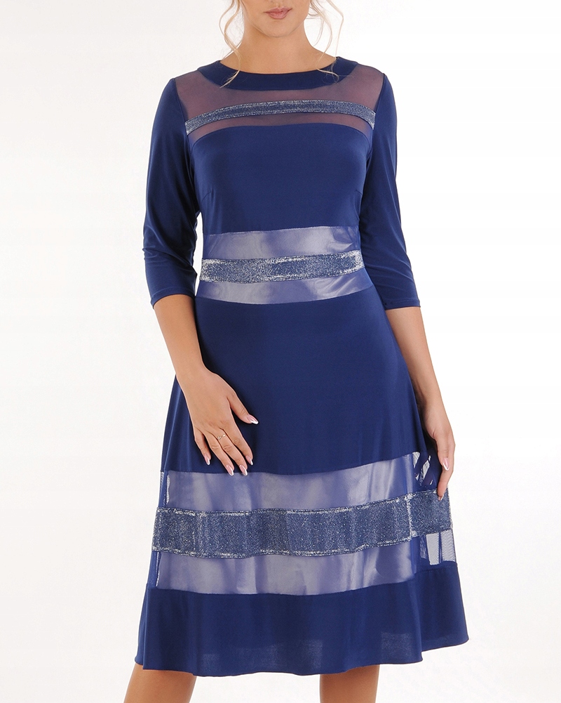 Šaty Scarlett 42 let dámská na svatební hostina elegantní na slavnostní přijímání