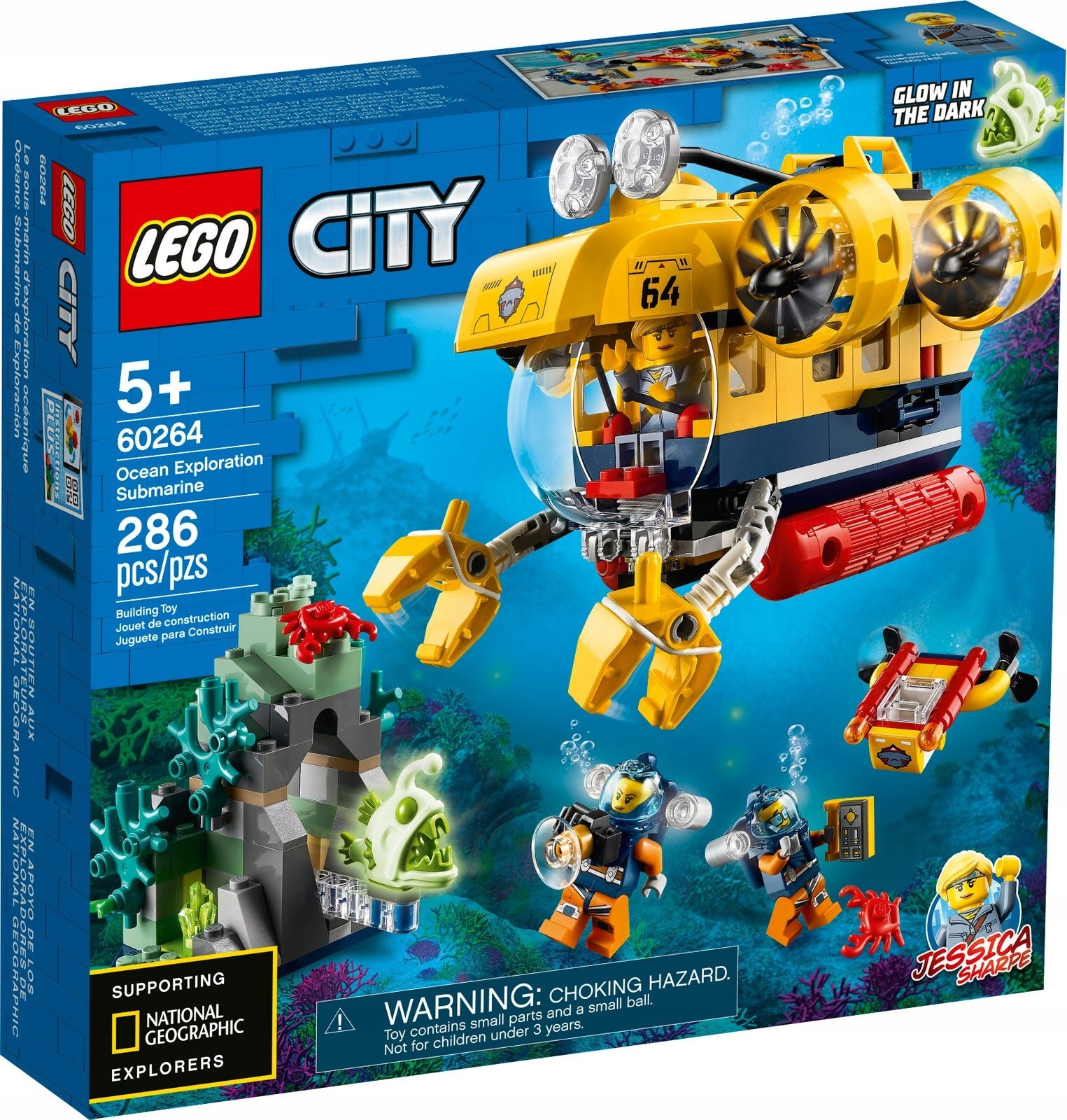 

Lego 60264 City Łódź podwodna badaczy oceanu