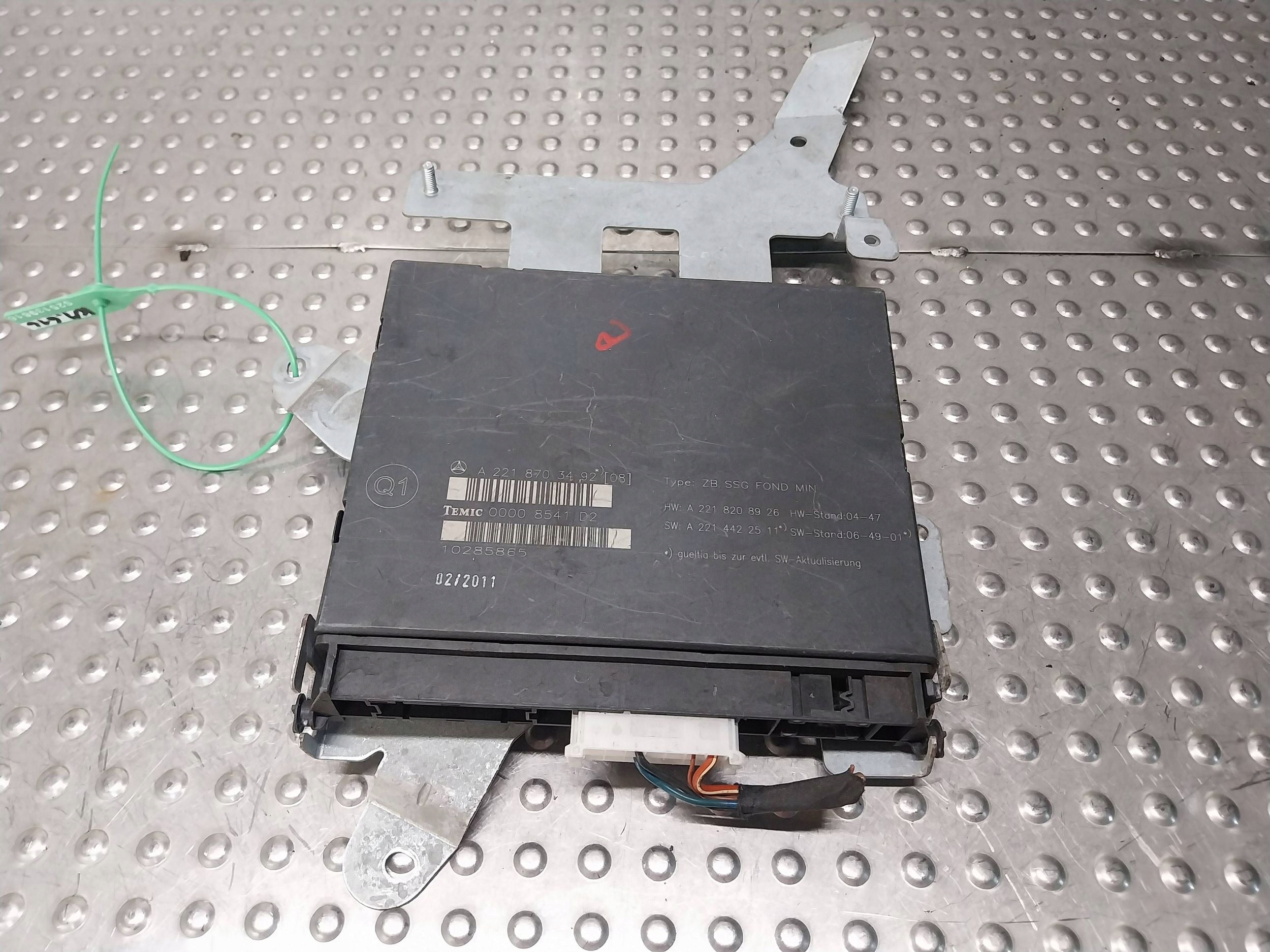 modulo Centralina SSG A2218703492 MERCEDES W221
