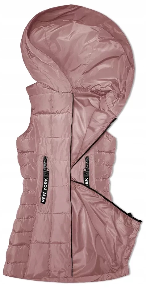 Vesta S Kapucí B8225 Růžová M (38)