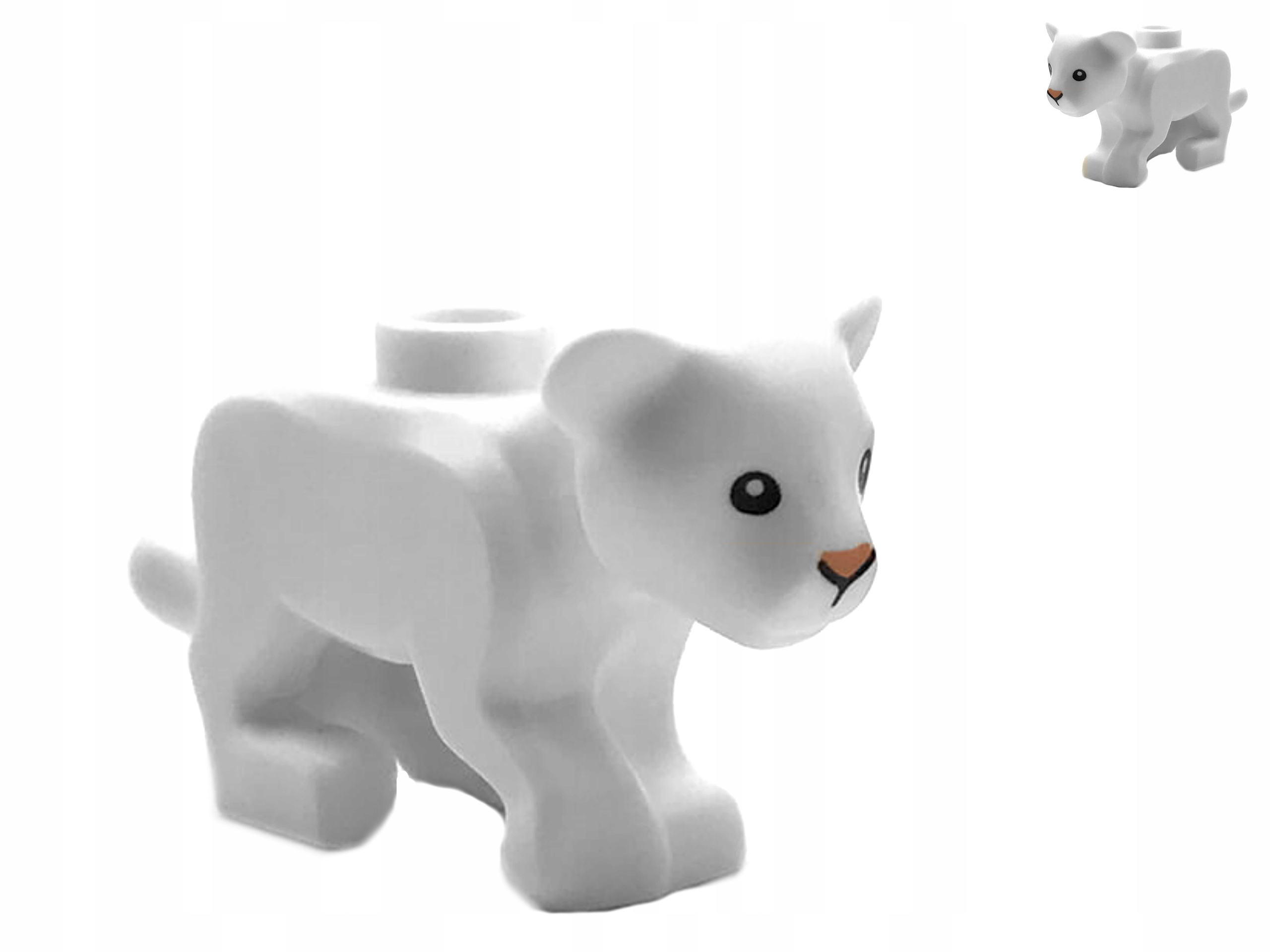 

Lego Zwierzęta Małe Lwiątko białe)