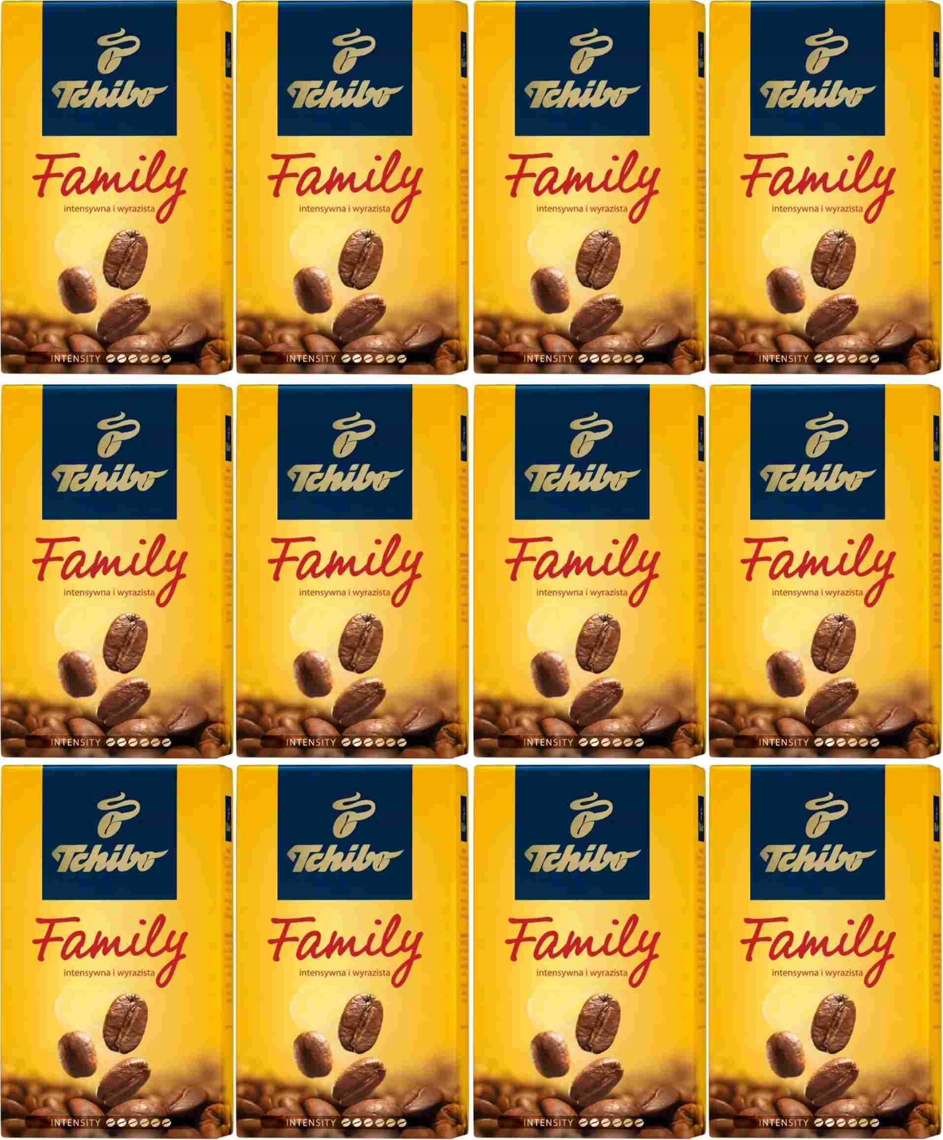 (x12) Tchibo Family Mielona 250g