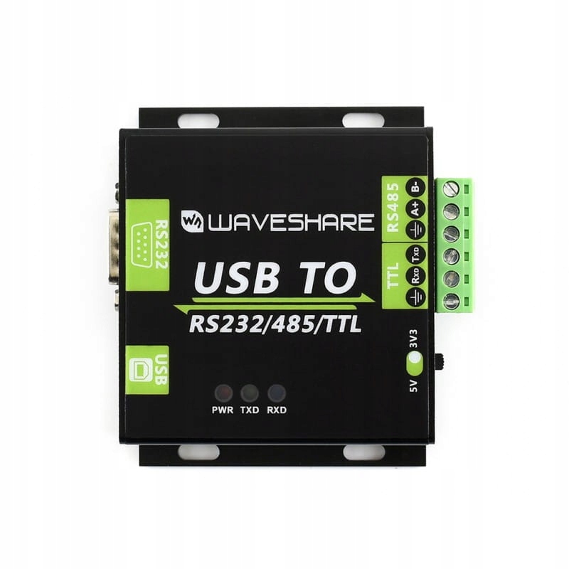 Konwerter USB na RS232/RS485/TTL z izolacją zbudowany na FT232RL Rodzaj konwerter