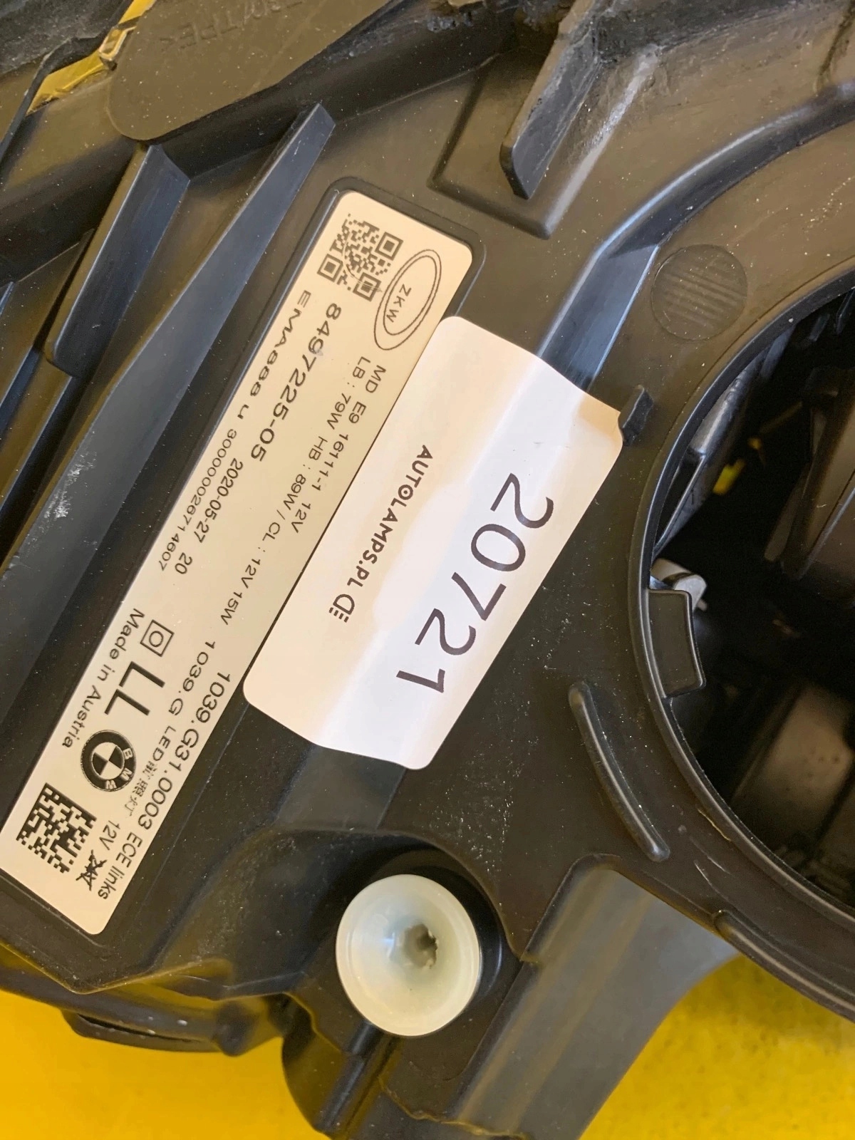 light left BMW 6 GT G32 Adaptive Full Led 8497225-05