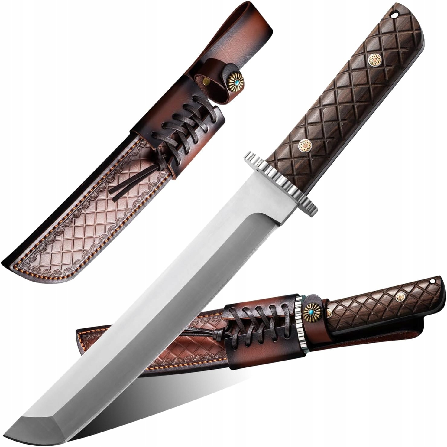 Japonský outdoorový Nůž s full tang konstrukcí