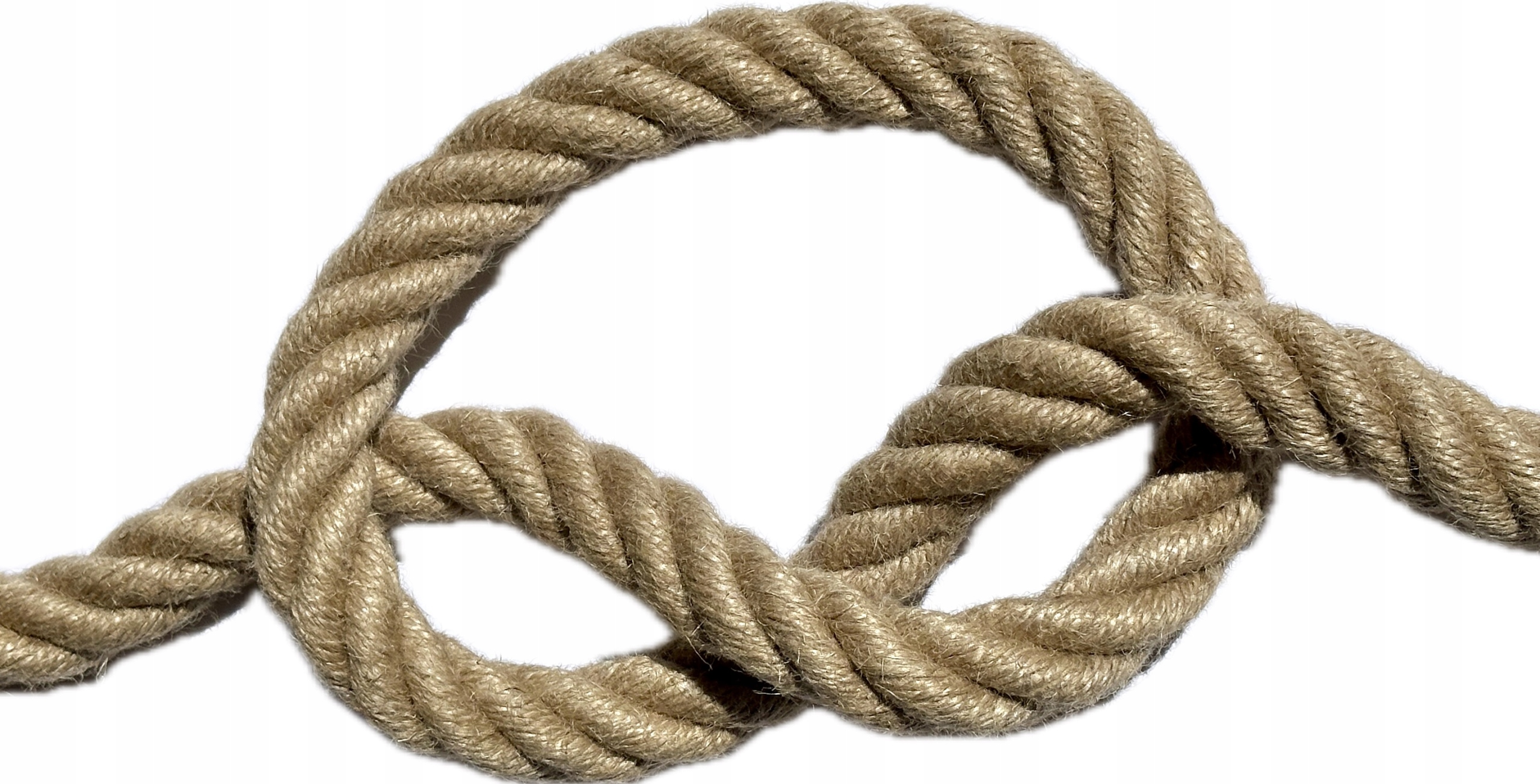Jutové lano, silná šňůra 36 mm, 20 metrů