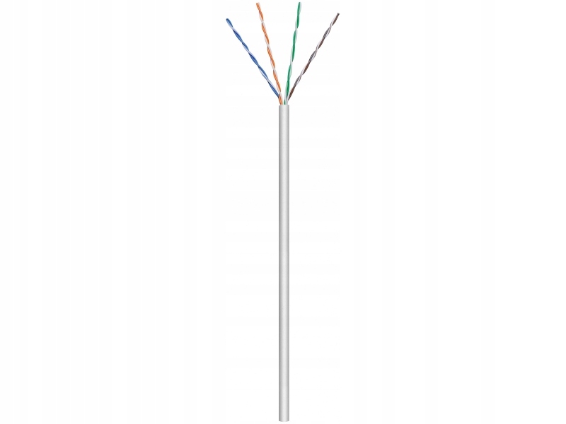 Krútená dvojlinka Goobay U/utp kat. 6 100 m