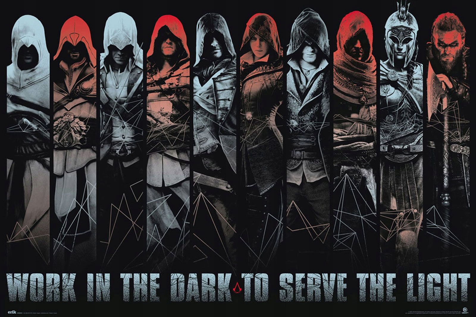 

Assassin's Creed Work In The Dark plakat 91,5x61cm