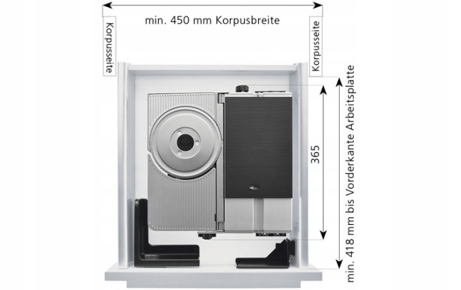 KRAJALNICA DO ZABUDOWY RITTER BFS72SR PRAWA Model BFS 72 SR