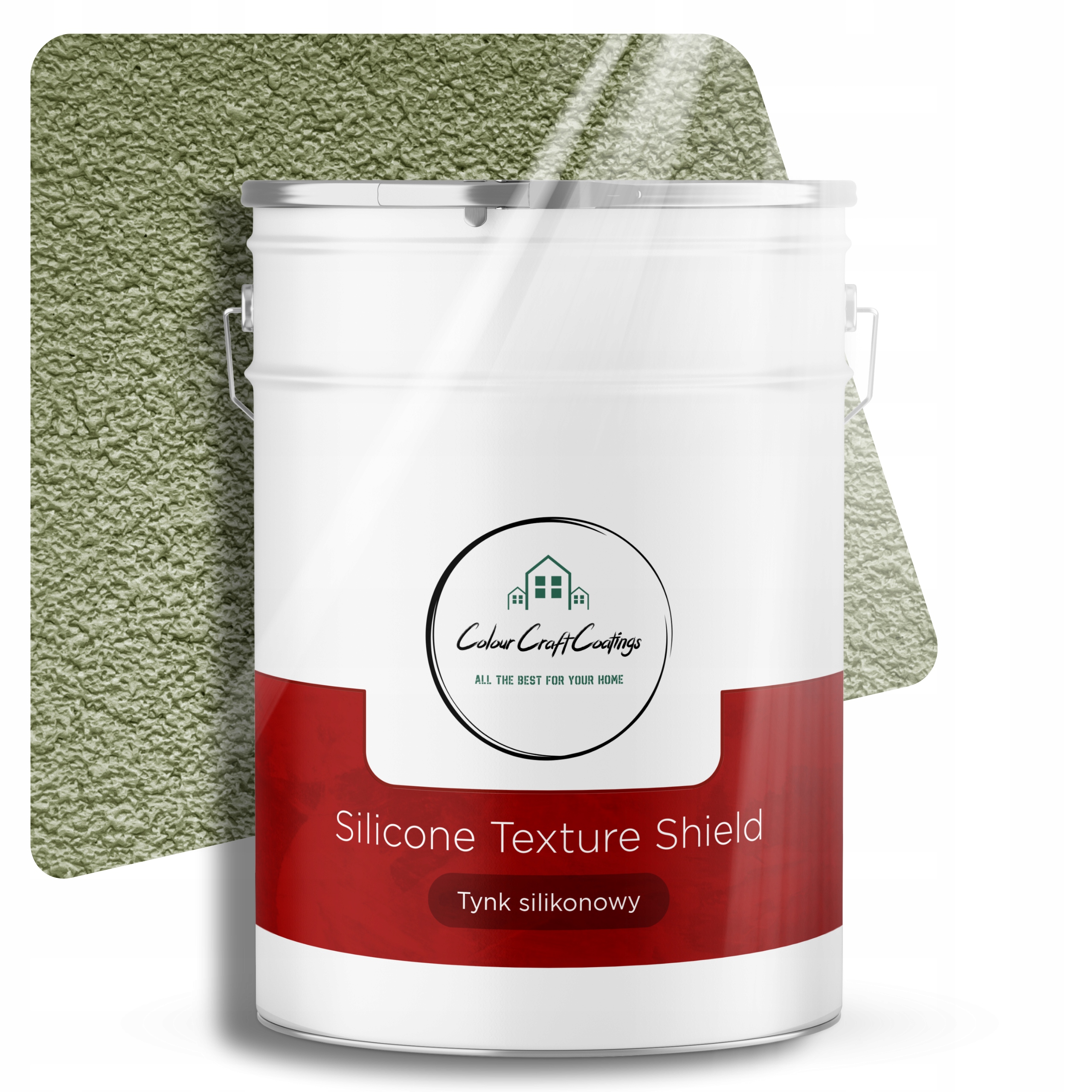 Silikónová Fasádna Omietka Granulácia 1.5 MM Baránok Zelený 25 Kg F484