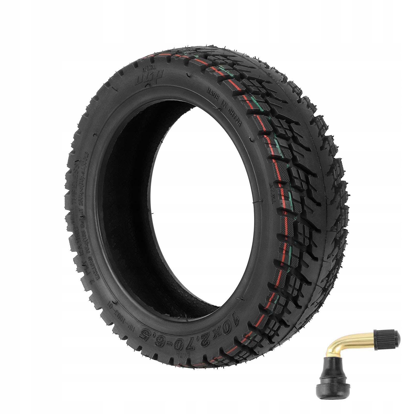 Pneumatika Terénní Ulip 10x2.70-6.5 Ventil pro Kugoo G3/G-Booster/Kugoo G2 Pro