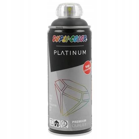 Platinum Satynowy Lakier Akrylowy Spray Ral 7016 Antracyt Półmat 400ML