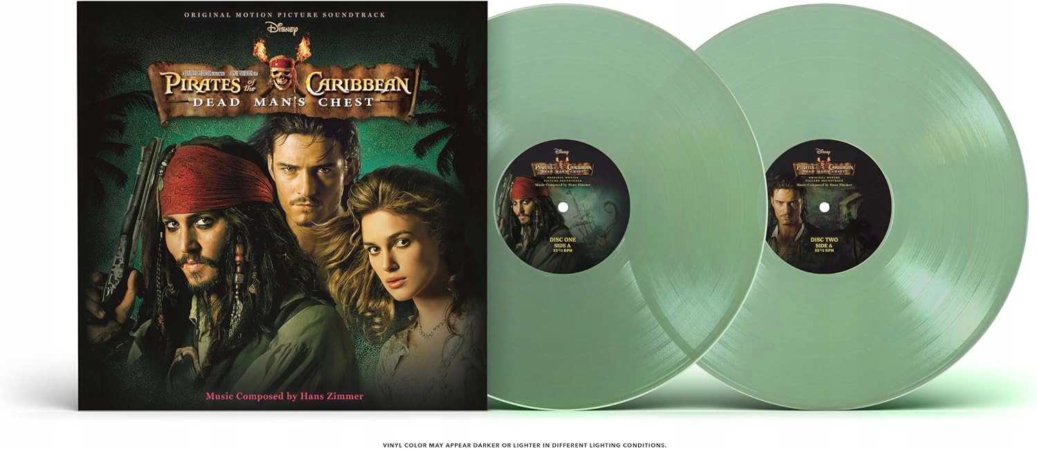 Hans Zimmer – Pirates Of The Caribbean: Dead Man's Chest (2 Sea Glass Lp)