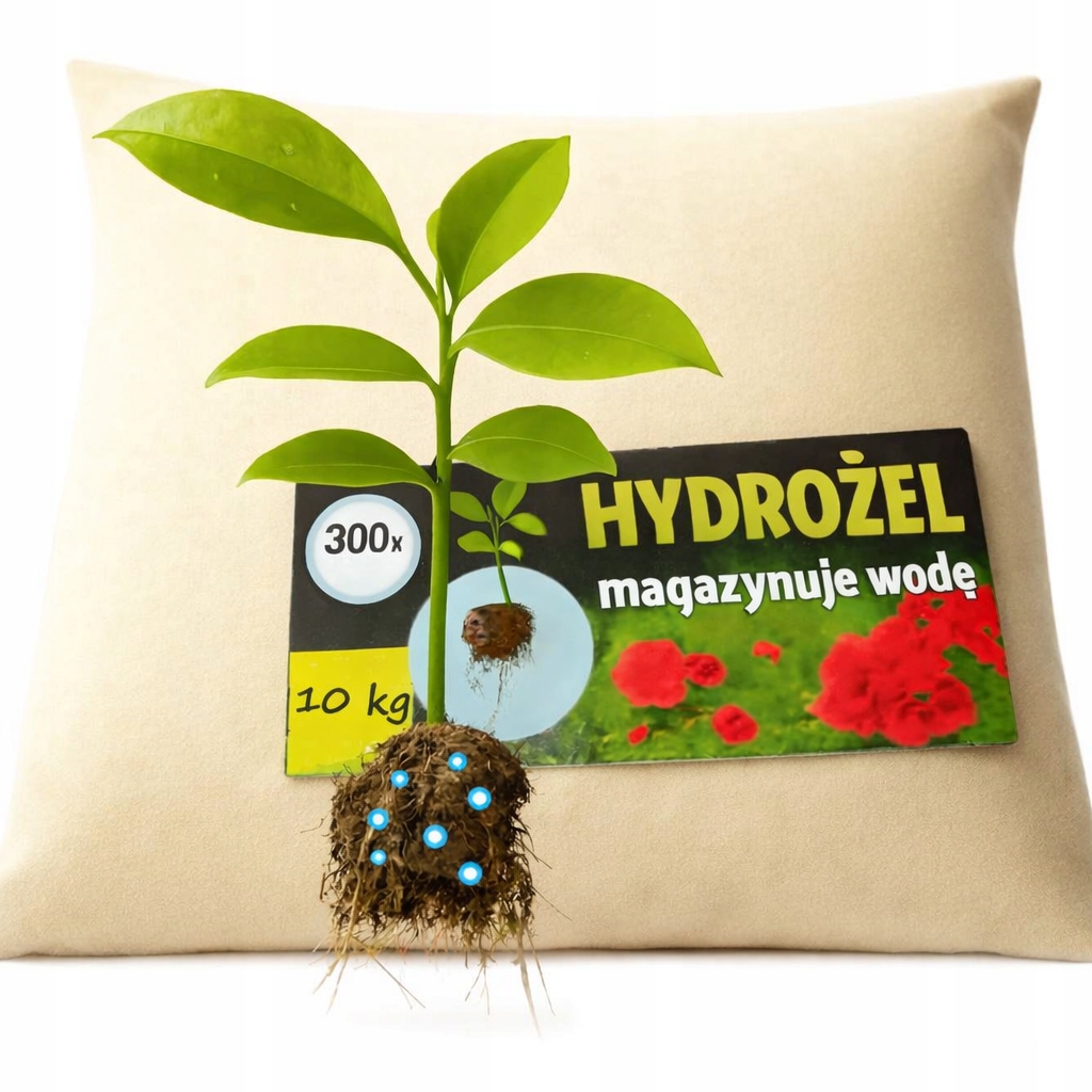 Hydrogel Zahradnický 10 kg hydrogel květiny ovoce zelenina