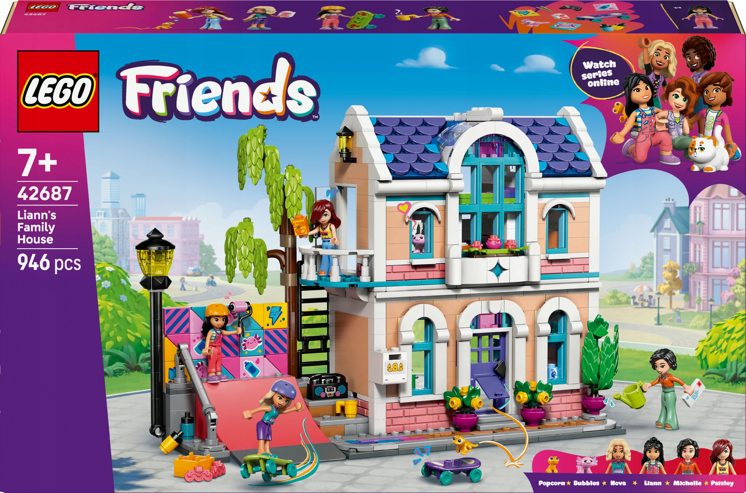 Lego Friends Dom rodzinny Liann 42687