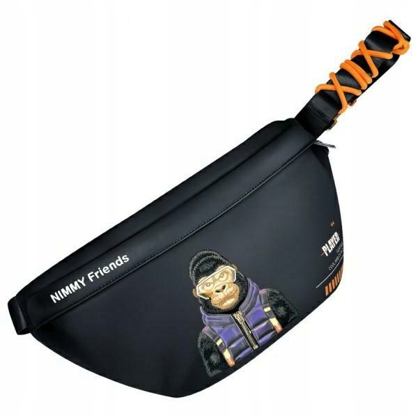 Nimmy Ledvinka přes rameno černá/černá Crossbody Cool&Cute 2.0 Gorilla