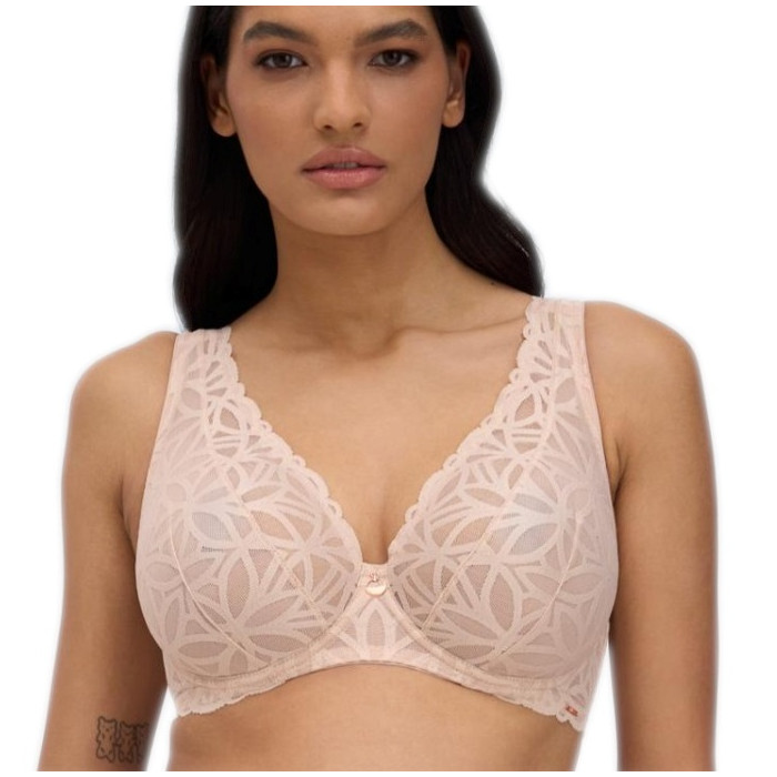Biustonosz Alles Sugar Dune bralette Braletka plus miękki koronkowy 80H