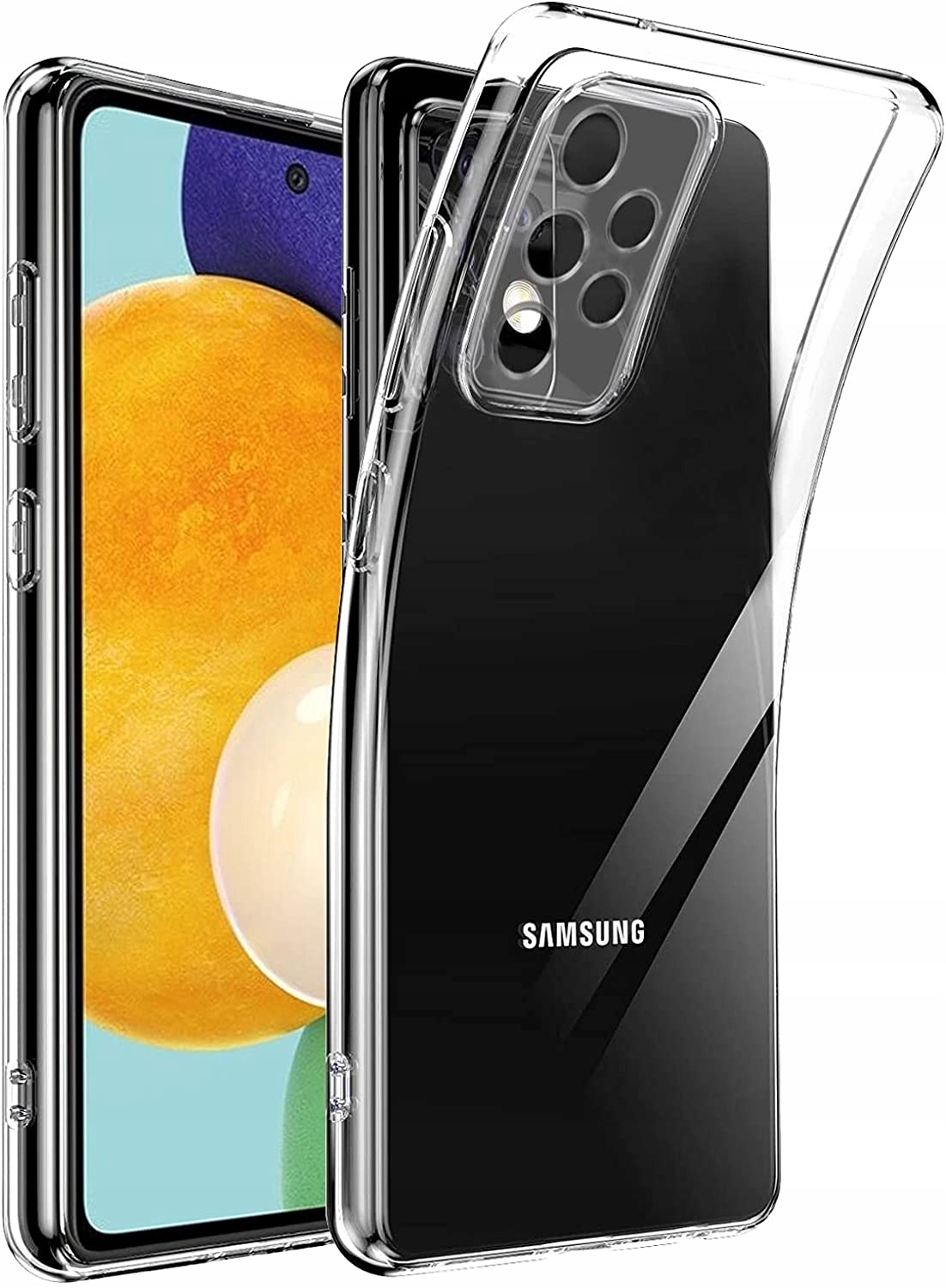 

Etui Silicone Case do Samsung A52s 5G A52 +szkło