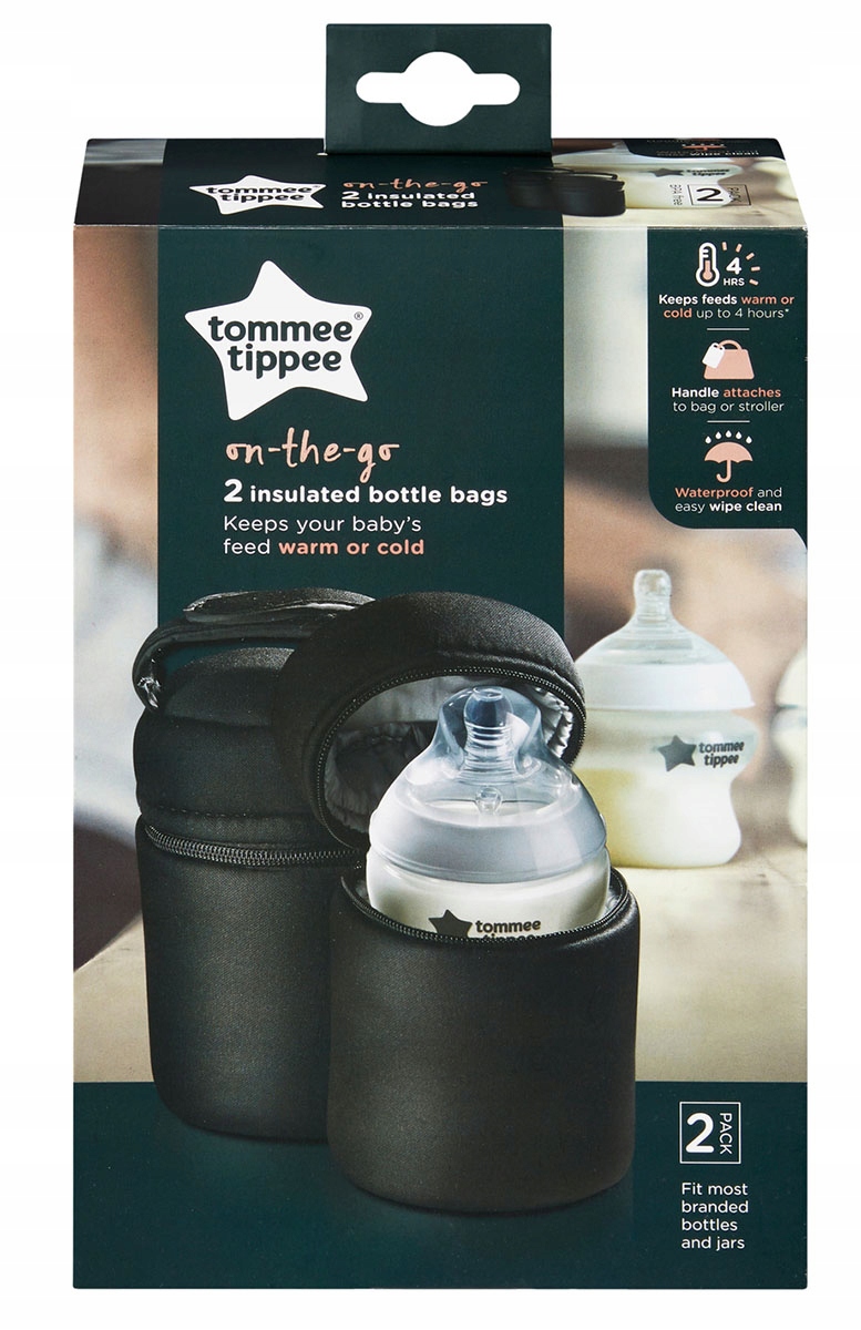 Tommee Tippee Termoopakowanie 2szt Kolor dominujący czarny
