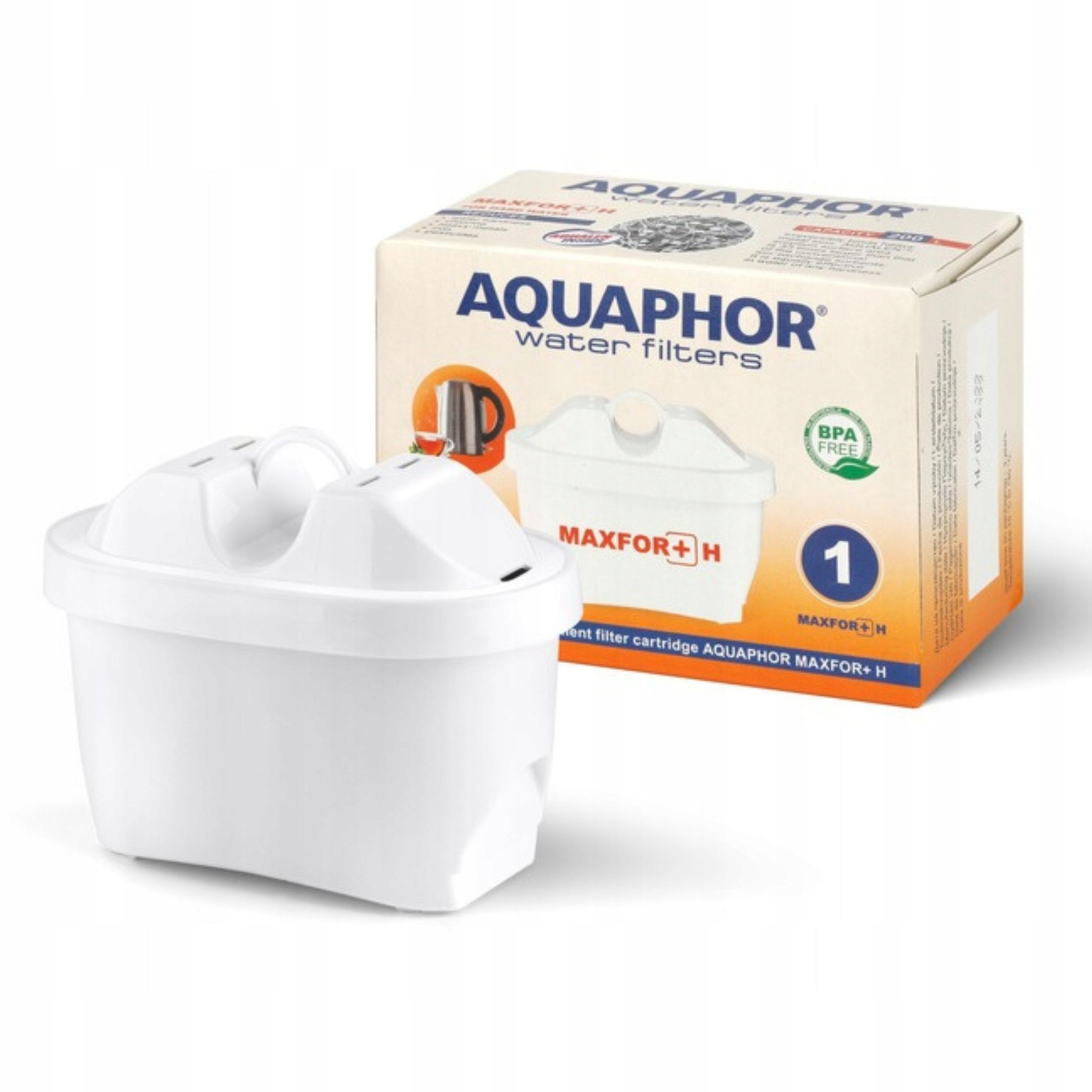 Filtr na tvrdou vodu Aquaphor Maxfor+ H, náhradní náplň do džbánu 18 ks