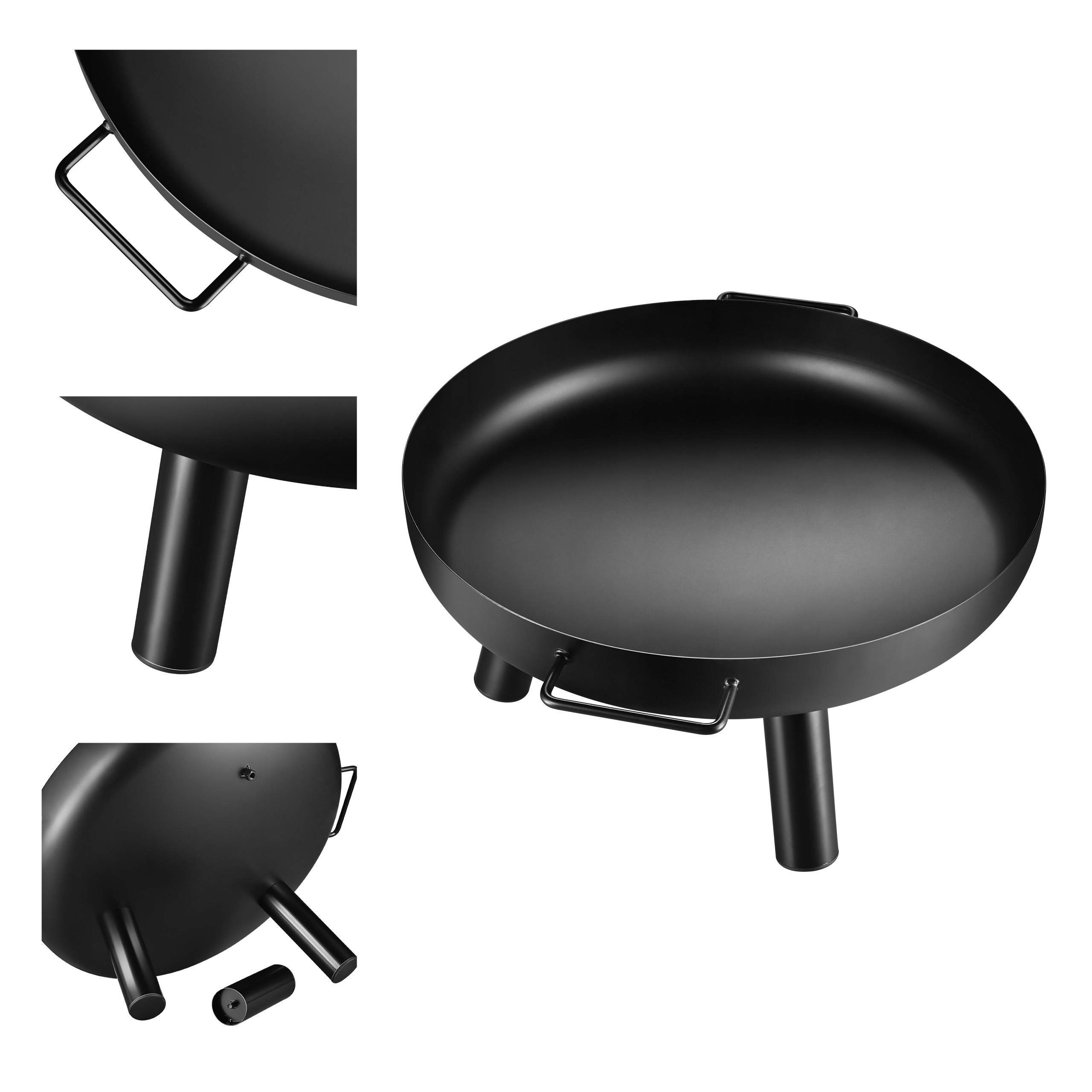 Palenisko Ogrodowe Mark Adler Do Ogniska Głębokie Przenośne Turystyczne