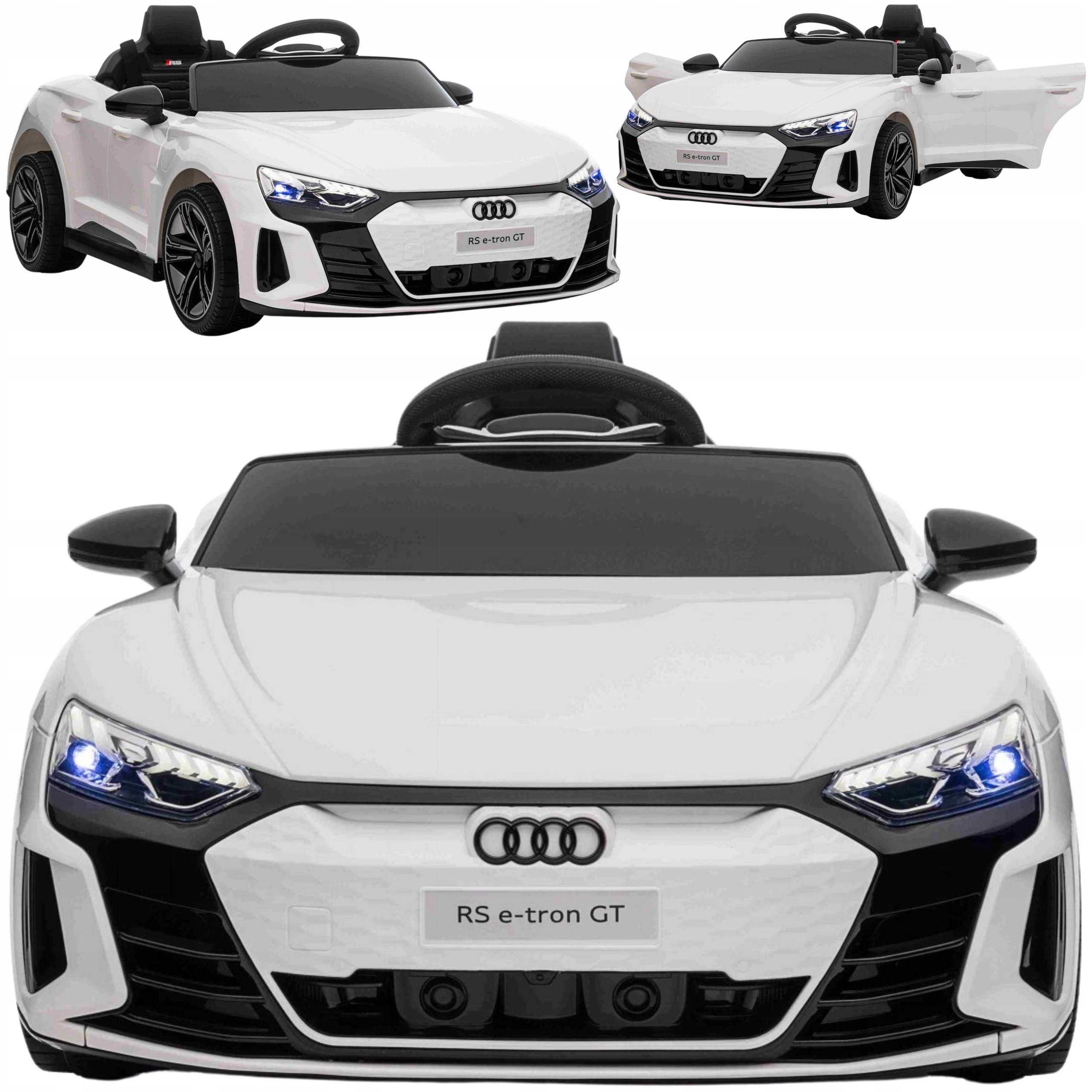 Auto Na Akumulator Audi E- Tron Gt QLS-6888 Białe