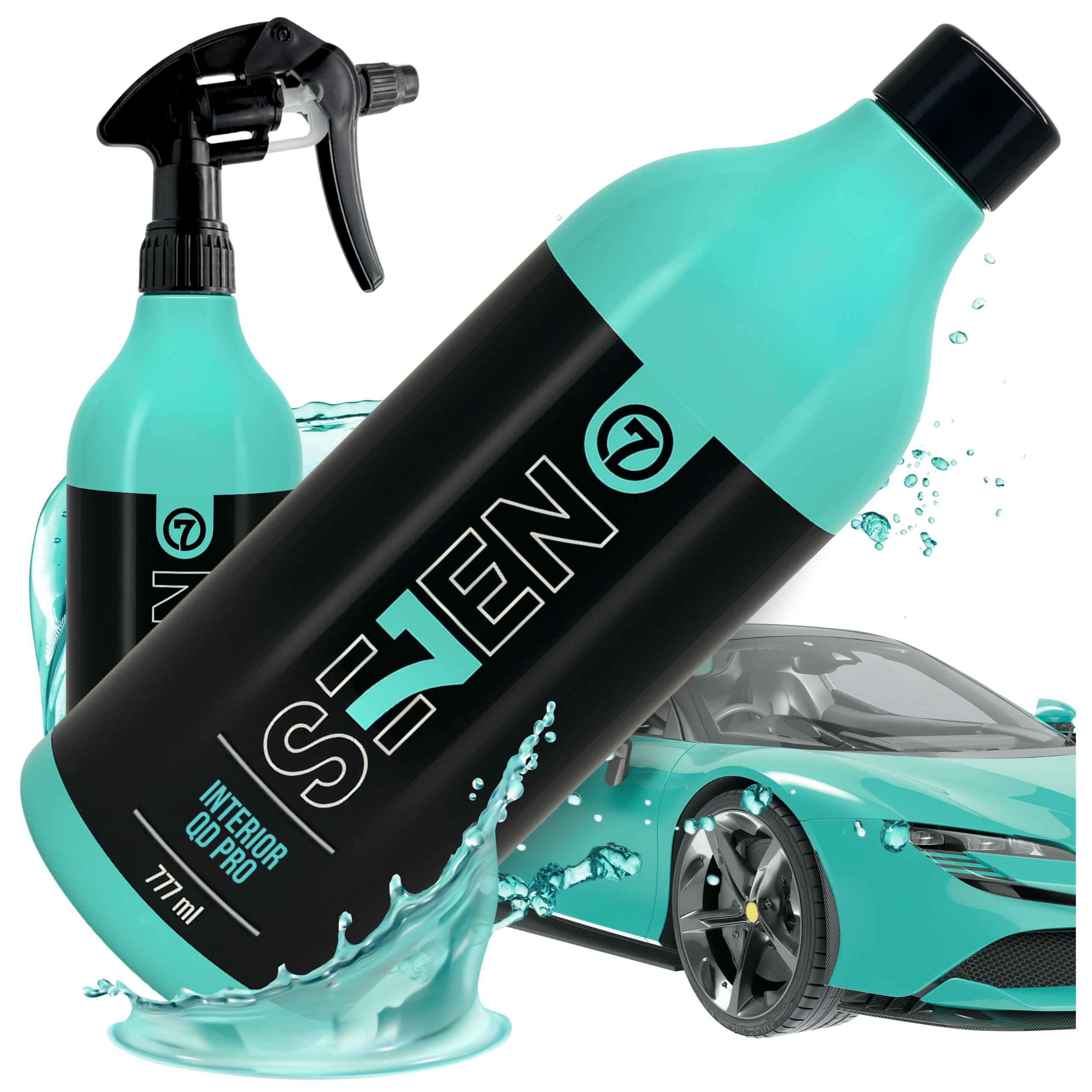 Quick Detailer Dressing do plastiku wnętrza Bez Smug Seven Interior Qd Pro
