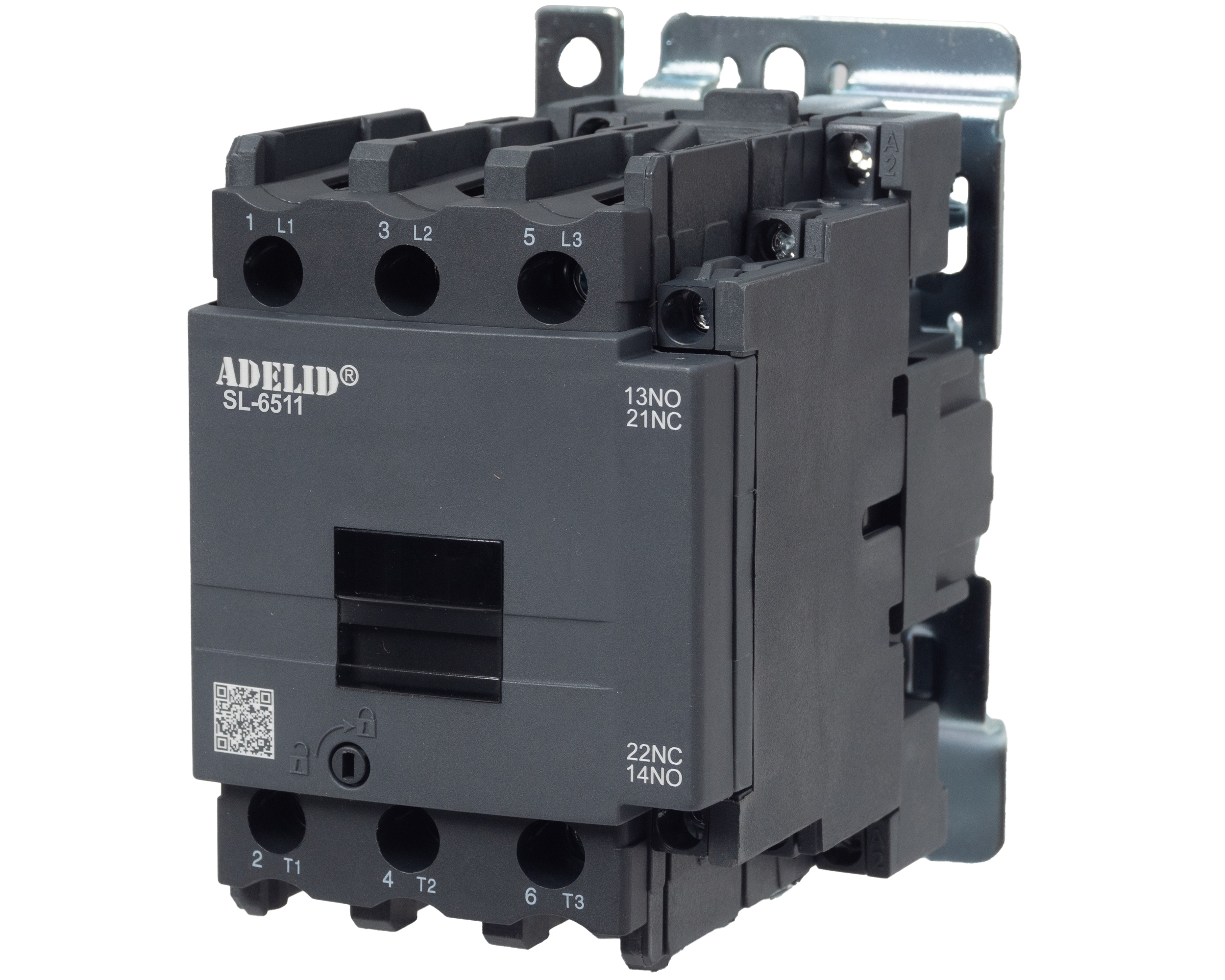 Stycznik 65A Przemysłowy Mocy Prądu Przemiennego Z Cewką 230V Ac 3P 1NO 1NC