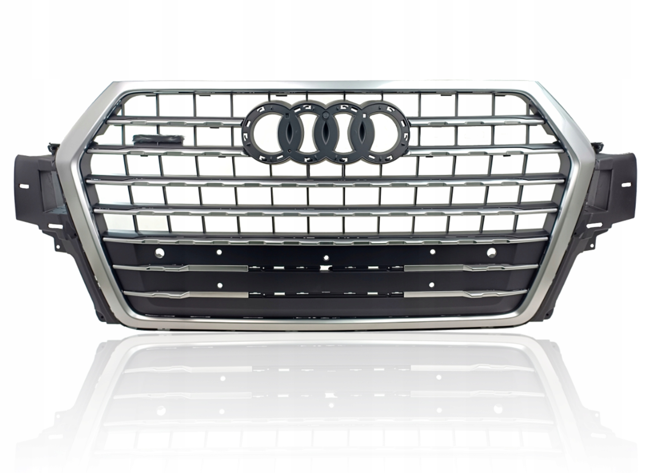 Gril Maskovací Gril Přední Atrapa Audi Q7 4M S-line Chrom 15-19