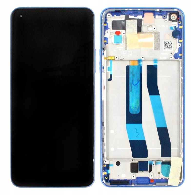 Org LCD displej Xiaomi Mi 11 Lite 4G Modrý (blue) S Rámčkom