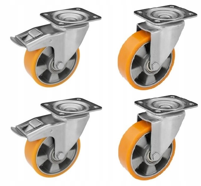 Kola 4 ks o průměru 160 mm, kolečka do 2000 kg/4 kola vozíku