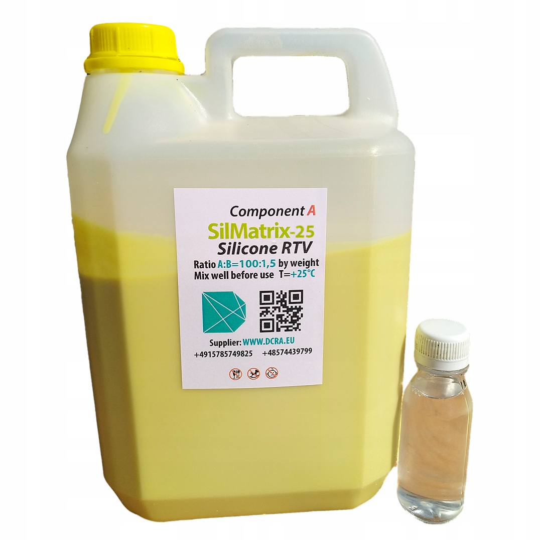 Silikon pro formy Rtv formierski tekutá guma do 3 kg