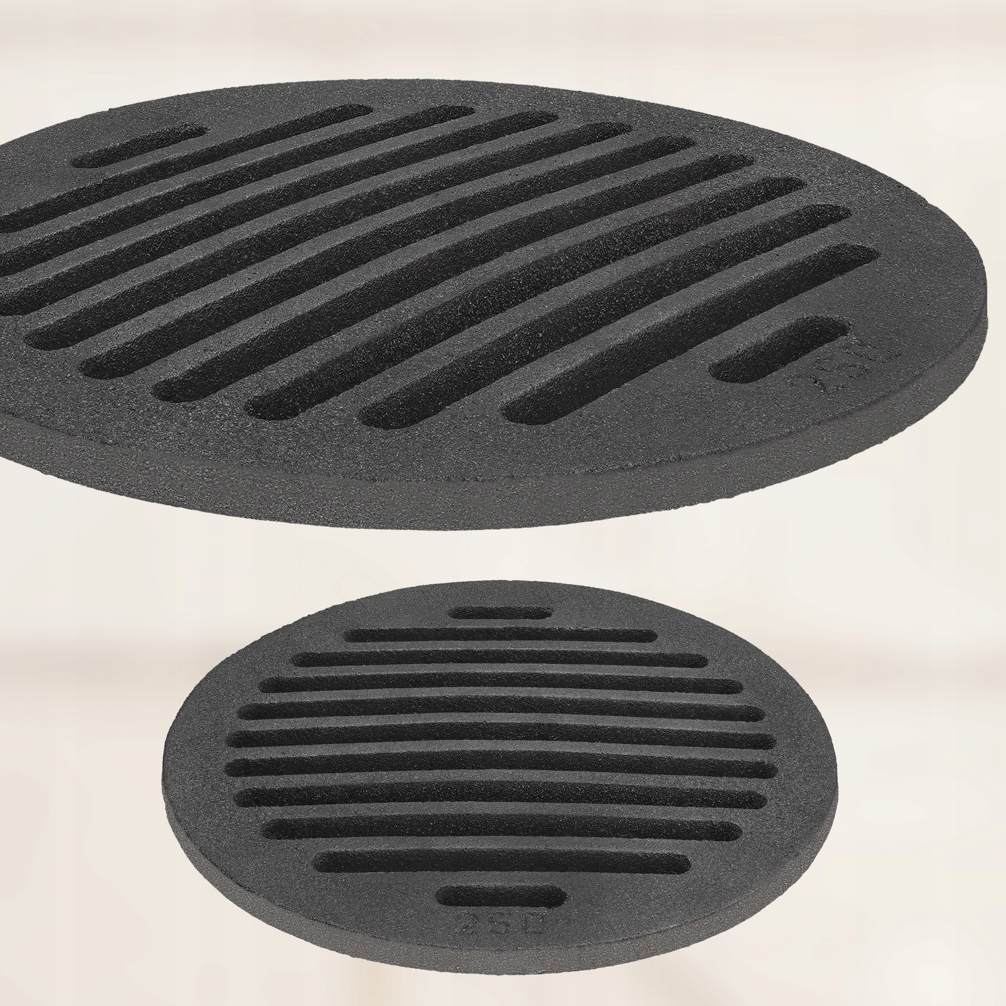 RUSZT ŻELIWNY OKRĄGŁY DO PIECA PIECÓW PIECOWY 250 Rodzaj inny rodzaj