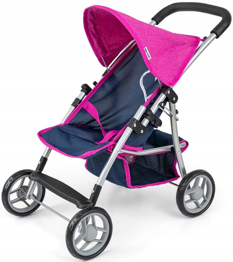 

Wózek Dla Lalek Spacerówka Duży Składany Spacerowy